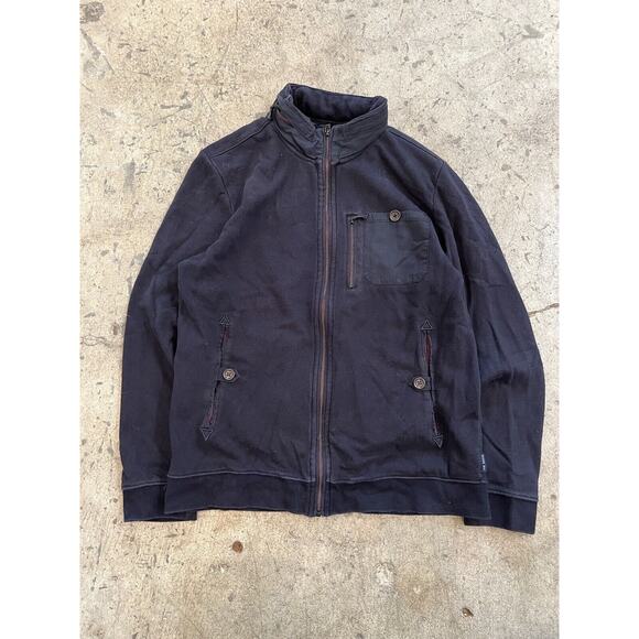 Ted Baker London‎ Winter Coat W/Hood Wool Blend Size 3 Black RN95229 CA25459 - Picture 1 of 6
